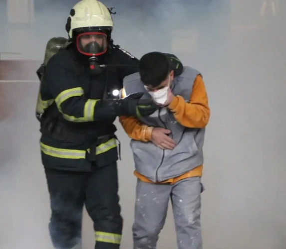 Feuer- und KBRN-Übung bei ARDENDOOR - Fabriksicherheit 1